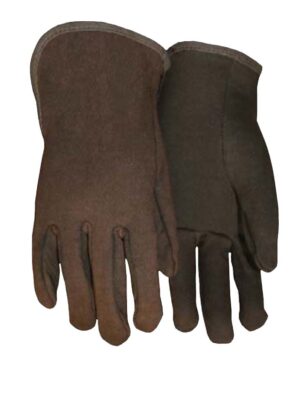 Fleece Lined Slip On Jersey Gloves