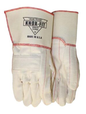 24oz palm gauntlet cuff knuckle strap glove