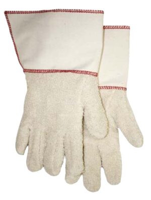 24oz Reversible Terry cloth, gauntlet cuff glove