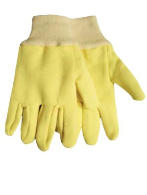Kevlar Jersey cotton knit wrist reversible glove