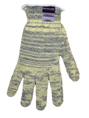 Kevlar Armor Technology aramid and steel wire machine knit glove